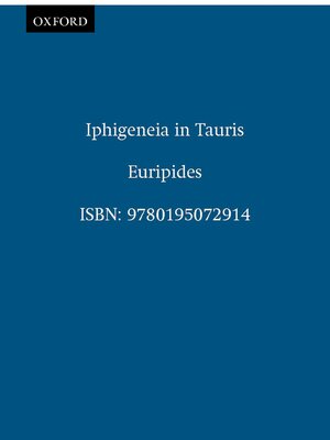 cover image of Iphigeneia in Tauris